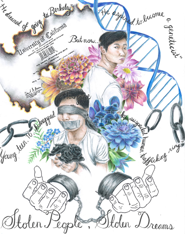 Teen Contests San Francisco Collaborative Against Human Trafficking,Girl With Butterfly Wings Drawing Easy